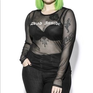 NWT BLACKCRAFT MESH LONG SLEEVE TEE